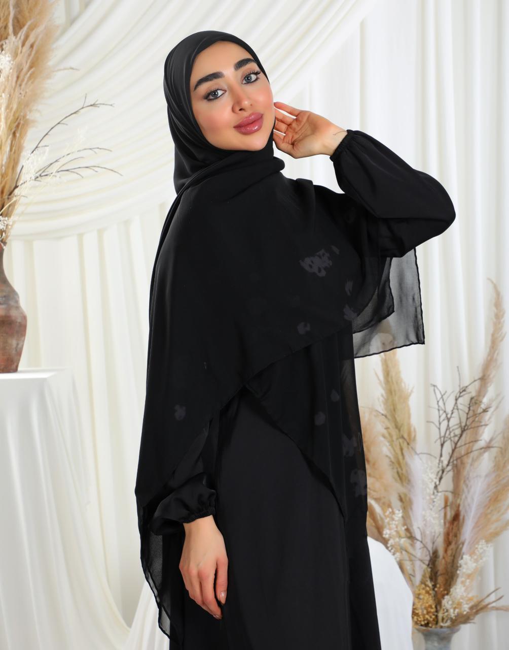 Light Silk Hijab Canada – Elegant Square Scarf