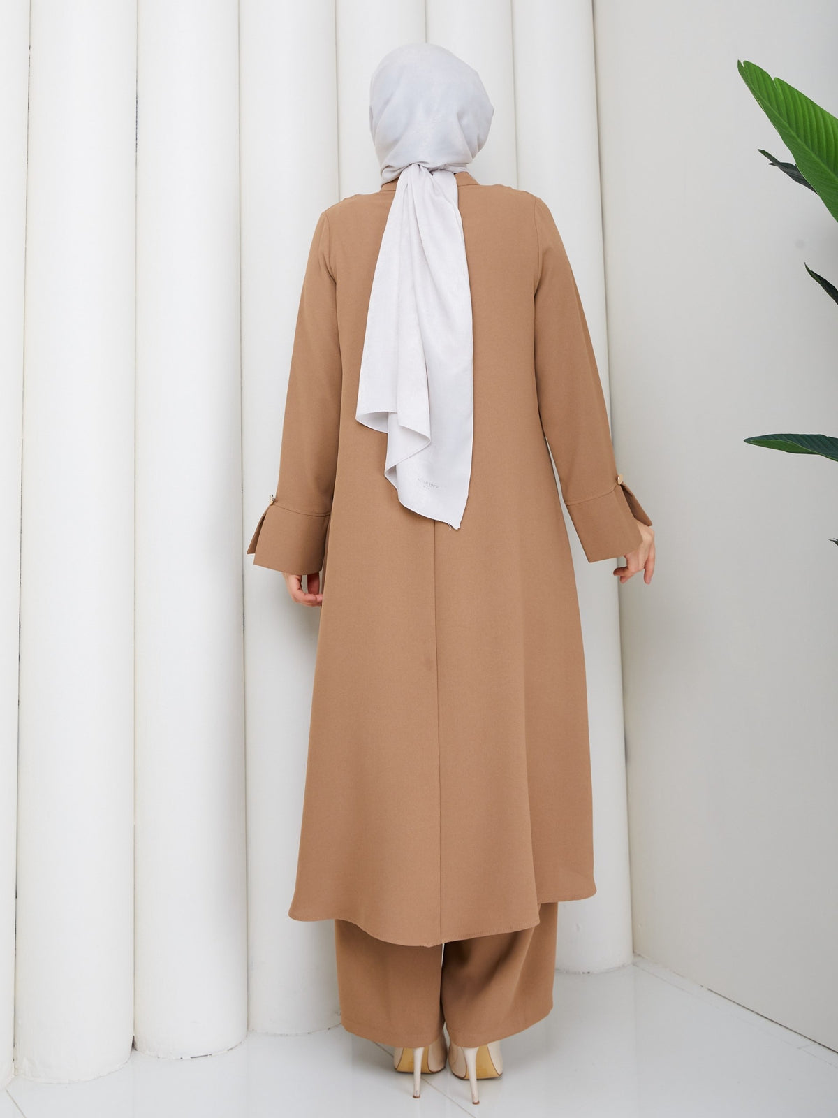 Layan 2-Piece Set with Crystal Buttons