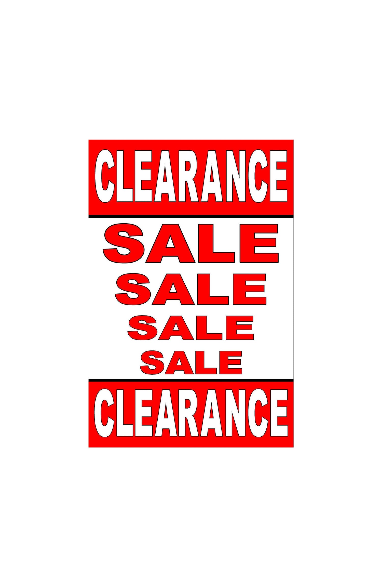 CLEARANCE SALE 