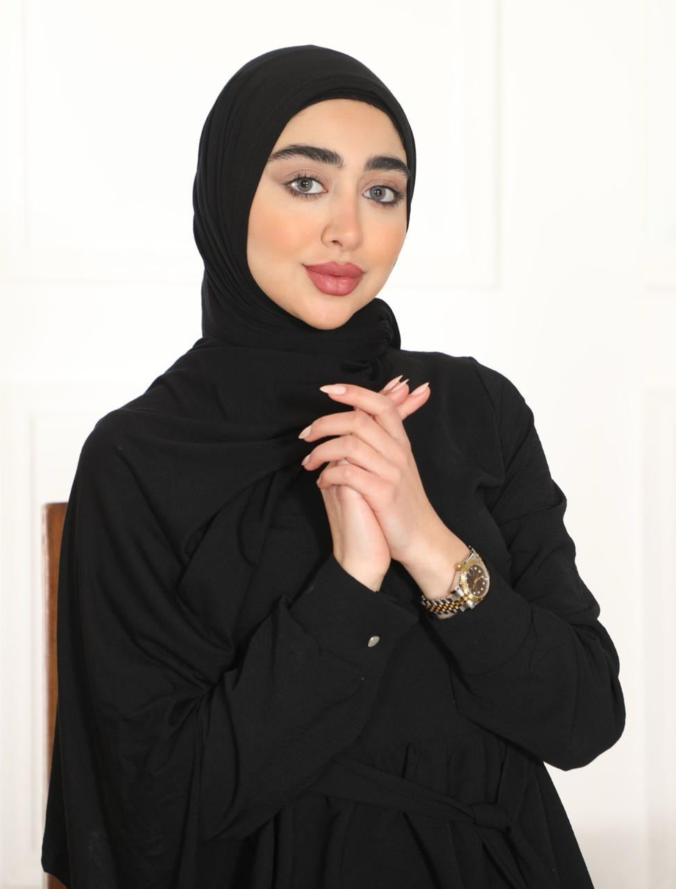 Cotton Lycra easy hijab
