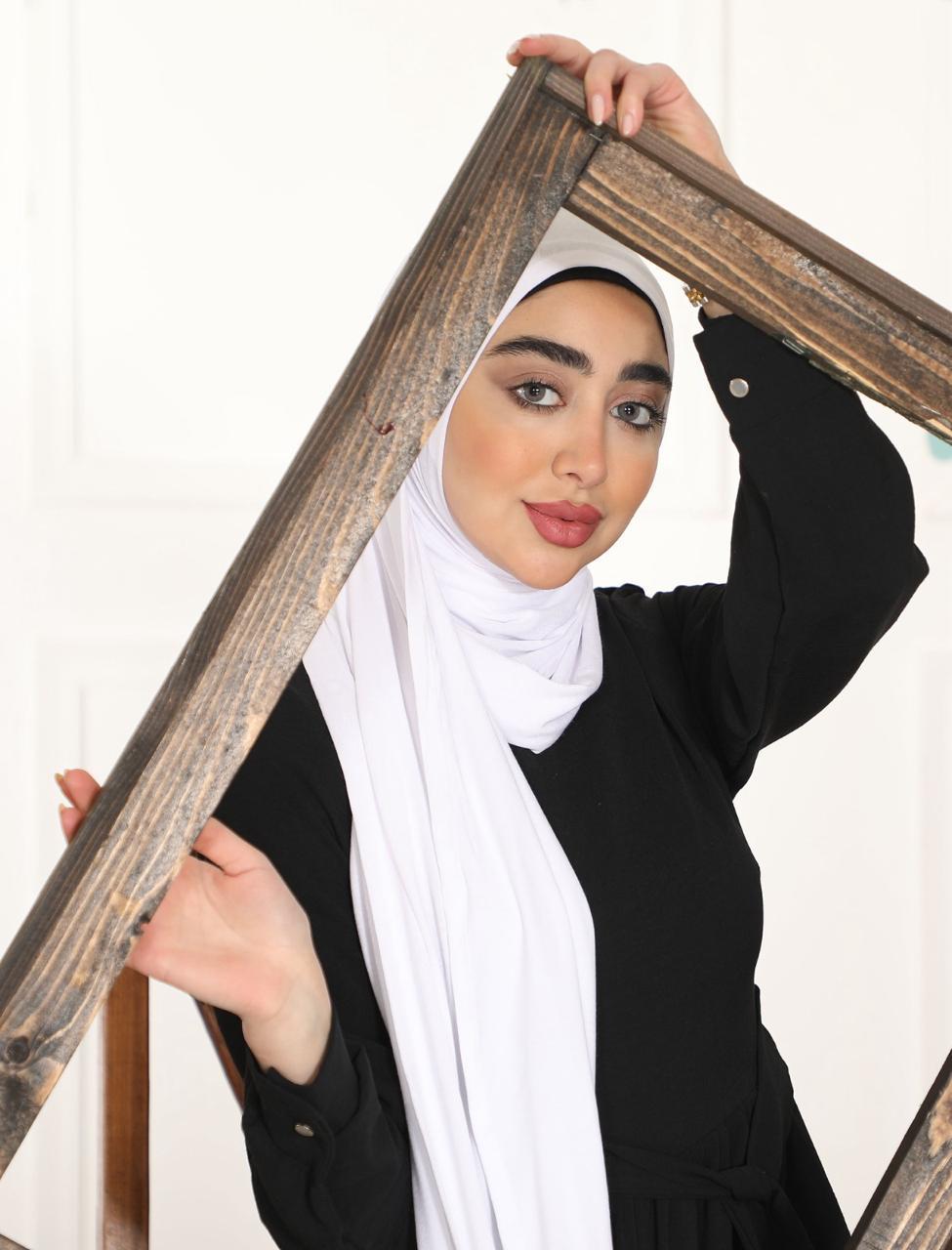 Cotton Lycra easy hijab