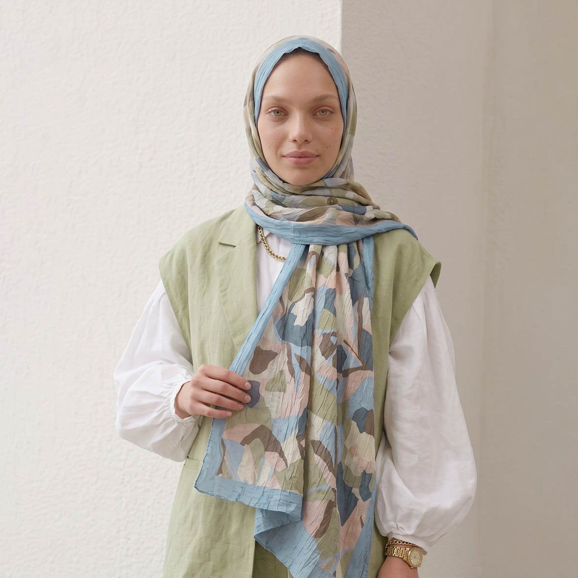 Bamboo Printed Shawl