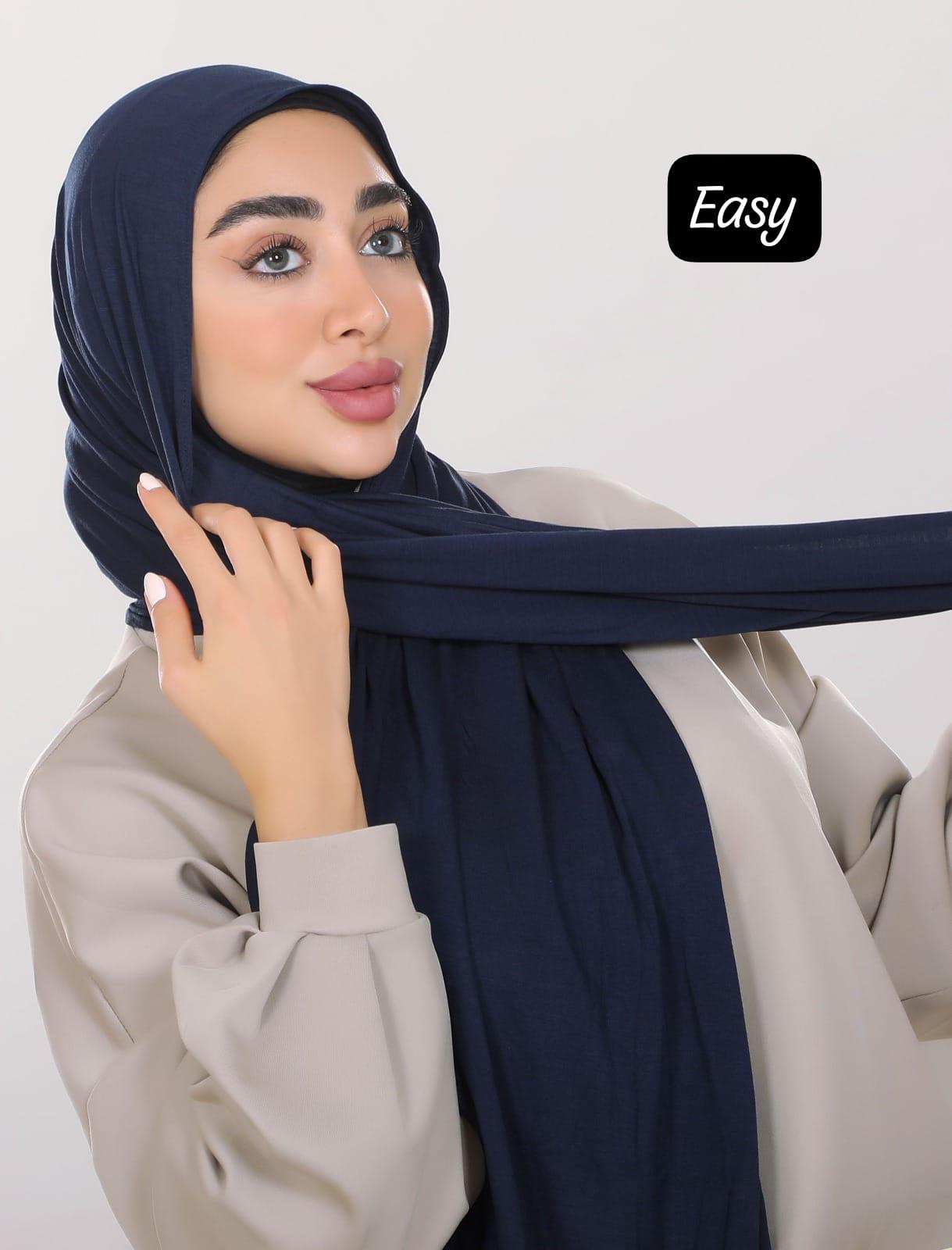 Cotton Lycra easy hijab