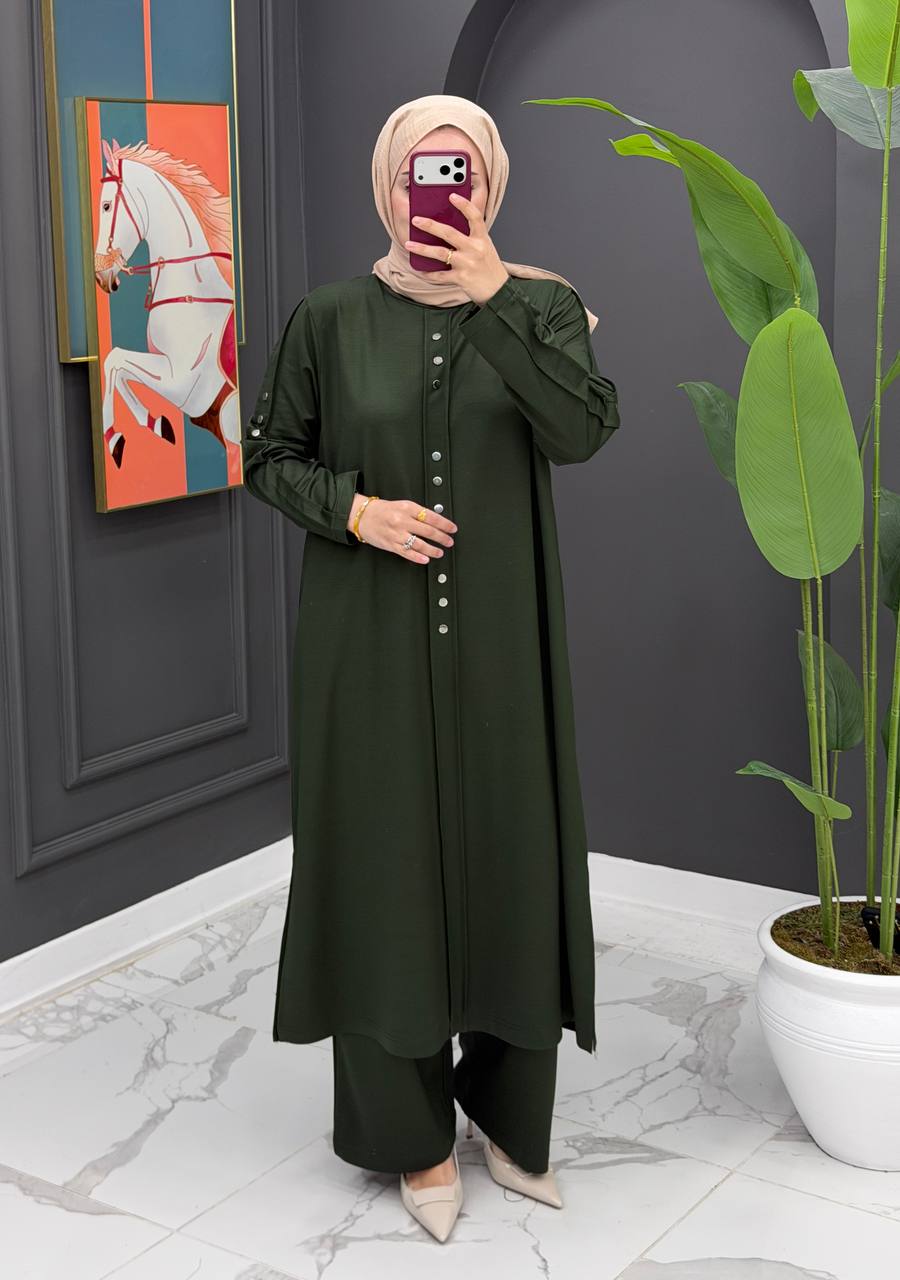 Tunic & Pants Co-ord Set | طقم تونيك وبنطلون