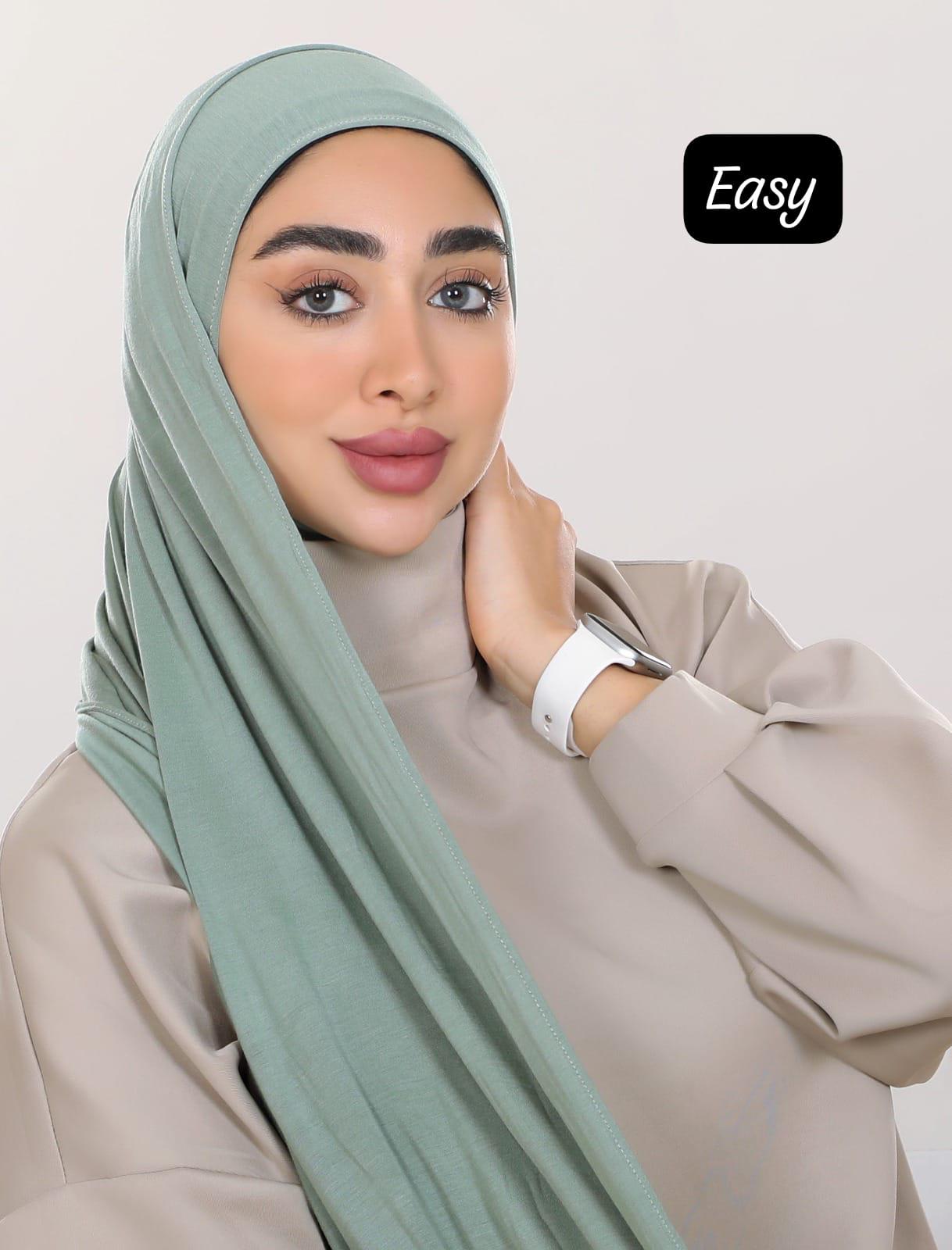Cotton Lycra easy hijab