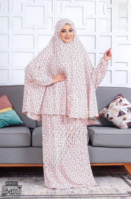 Delicate Floral Prayer Set