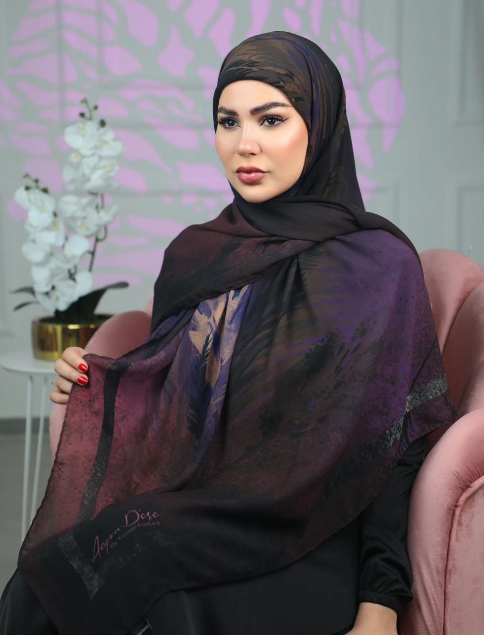 Light silk hijab