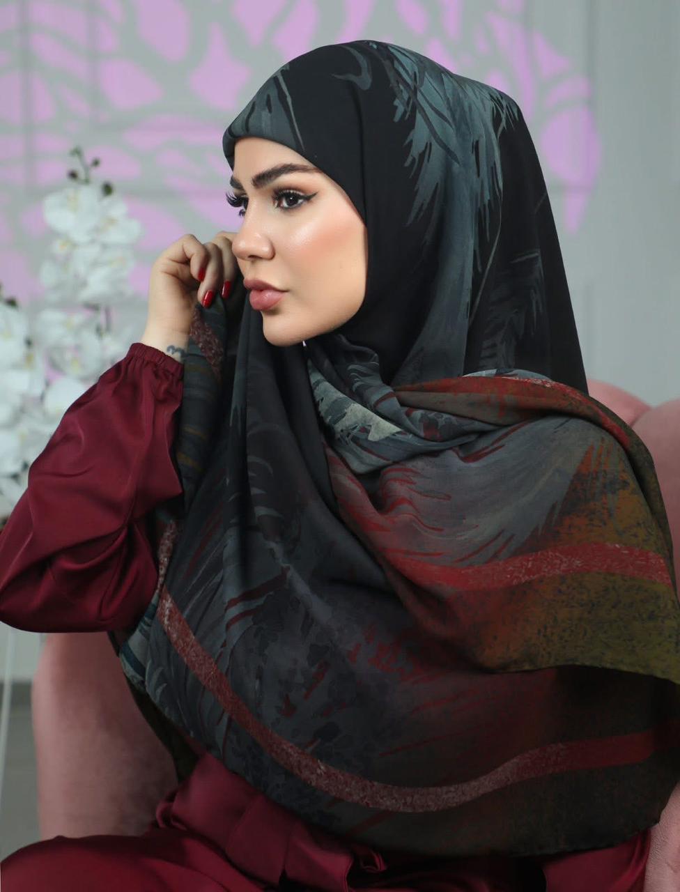 Light silk hijab
