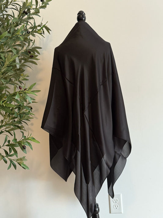 Satin silk square hijab 140 cm